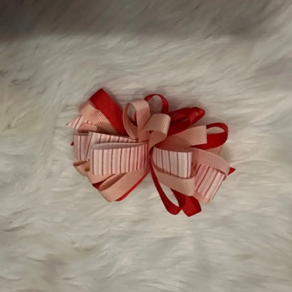 Red, Tan and Pink Stripes 4